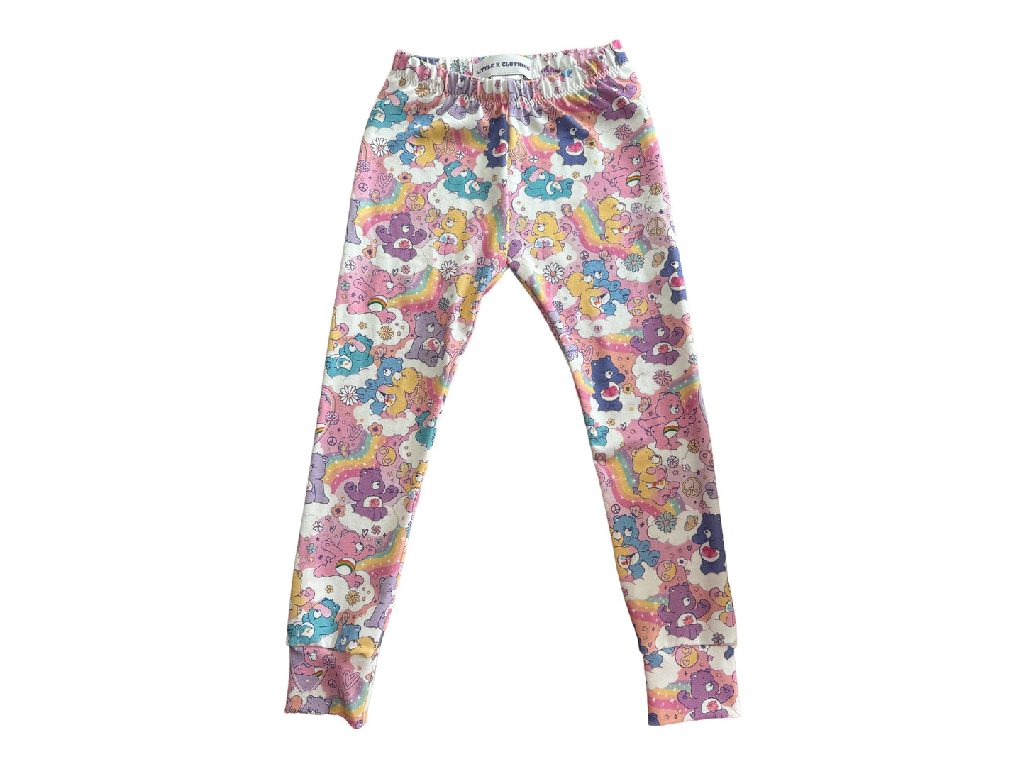 Care Bear Peace and Self Care Classic Leggings in Pink