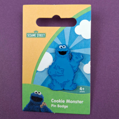Cookie Monster Pin Badge - Exclusive to Little K Clothing