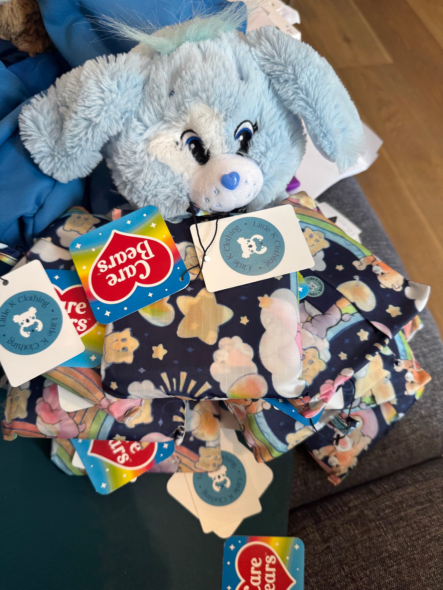 BAGGU Care Bears Reusable Packable Recycled Bag - Standard