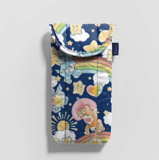 BAGGU Care Bears Puffy Glasses Sleeve - Recycled