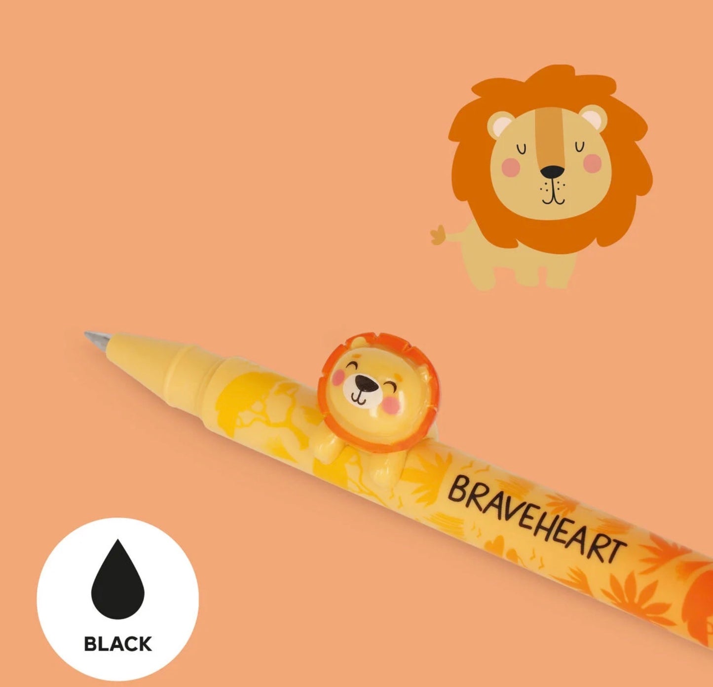 Legami Lovely Friends Pen - Lion