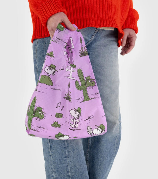 BAGGU x Peanuts Cactus Reusable Packable Recycled Bag - Baby