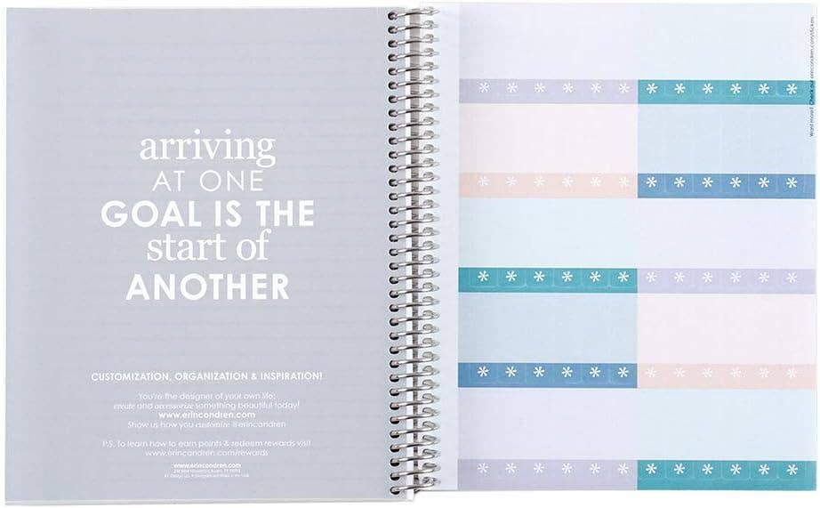 7x9 Hello Kitty Meadows Coiled Notebook - lined