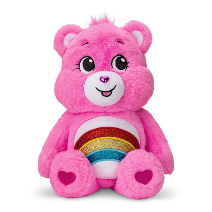 Care Bears Medium Glitter Belly Plush - Cheer Bear