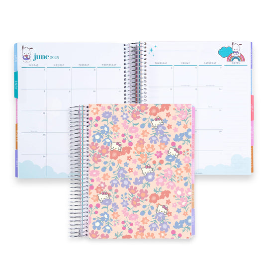 7x9 Hello Kitty LifePlanner - Meadows cover