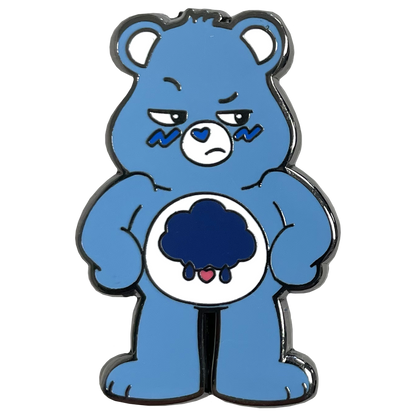 Unlock Grumpy Bear Pin Badge