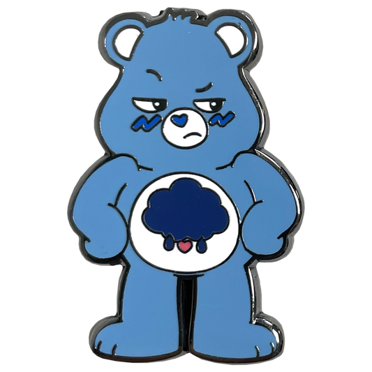 Unlock Grumpy Bear Pin Badge