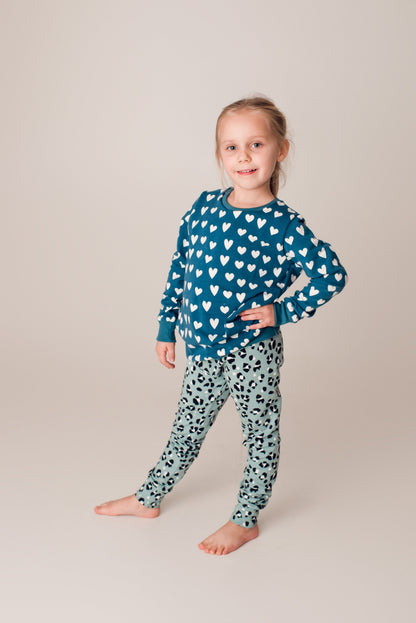 Penguin in Steel Classic Leggings - Extra Warm