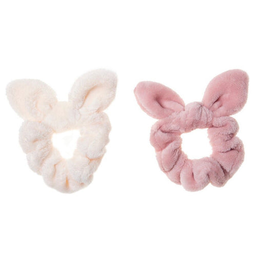 Rockahula Fluffy Bunny Ears Scrunchie 2 Pack